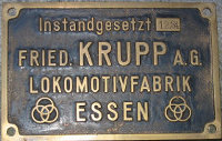 Schild von Krupp